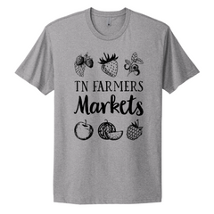 TN Farmers Markets Fruits Tee, TAFM - Tennessee Association of Farmer's Markets