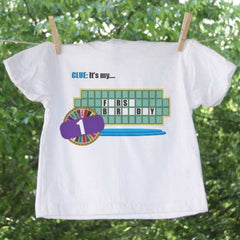 Game Show Inspired Birthday Shirt with Personalization