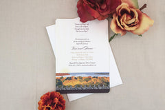 Fall Egg Harbor Village 5x7 Welcome Party Invitation // Wedding Welcome Party Invite - TE1