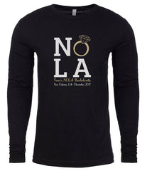 NOLA Diamond Bachelorette Party LONG SLEEVE Shirts with personalization