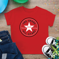 All Star First Day of School Shirt, Personalized School Shirt