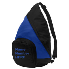 Sport Sling Back Packs Personalized with Name, Personalized Ball Bag