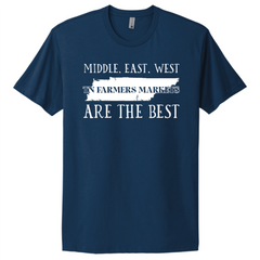 TN State Outline Tee - TAFM - Tennessee Association of Farmer's Markets