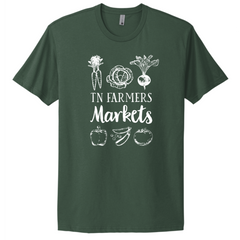TN Farmers Markets Veggie Tee, TAFM - Tennessee Association of Farmer's Markets