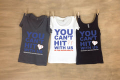You Can't Hit With Us / Baseball Bachelorette Party Shirt