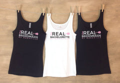 The Real Bridesmaids of Nashville Bachelorette Party tanks and shirts - MJB1