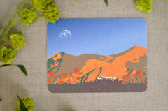 Figueroa Mountain Farmhouse Landscape Craftsman Save The Date Postcard - BP1