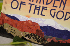 Garden of the Gods Mountains Wedding Table Number // Pikes Peak Sunset // Colorado Springs