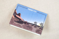 Joshua Tree National Park Folded Thank You Card with A2 Envelope - TE1