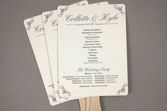 Rustic Elegant Teal and Burgundy Wedding Program Fans with Custom map // Fully Assembled Program Fans - TE1