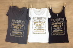 Nashville Whiskey Bent and Veilbound Bachelorette Shirts