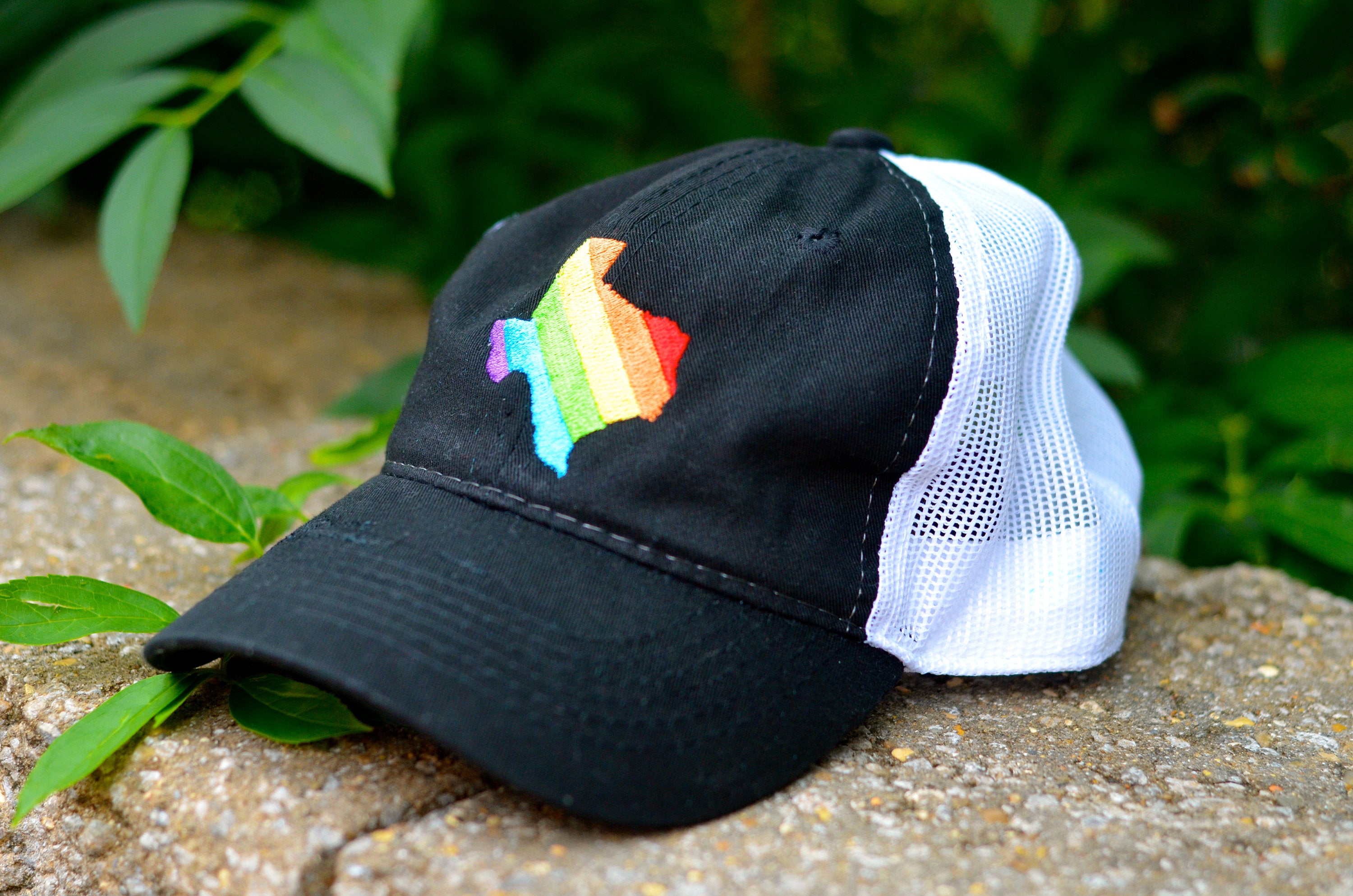 Texas Pride Hat, State Pride Hat, Pride Hat, Rainbow State, Rainbow Hat, State Hat