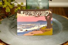 Gold Beach Oregon Coast Landscape with Sunrise 5x7 Wedding Invitation with RSVP Postcard // Wedding Celebration Announcement