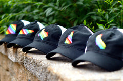 New Hampshire Pride Hat, State Pride Hat, Pride Hat, Rainbow State, Rainbow Hat, State Hat