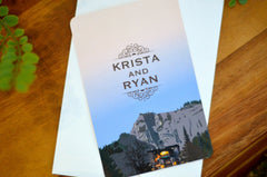 Yosemite Valley Chapel Yosemite National Park Layered Wedding Invitation w/ RSVP Postcard and Details Card