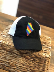 Maine Pride Hat, State Pride Hat, Pride Hat, Rainbow State, Rainbow Hat, State Hat