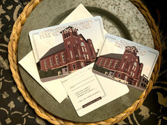 Vintage Bell Tower in Nashville Tennessee Wedding Invitation 5x7 with A7 envelopes & RSVP Postcard