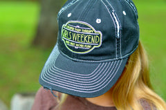 Cheaper then Therapy and Way More Fun! Girls Weekend  // Bachelorette Party Bride Trucker Mesh Unstructured Hat