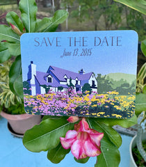 The Pelican Inn at Muir Beach California Save the Date Postcards