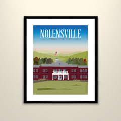 Nolensville Town Hall, Nolensville Poster (frame not included) // 11x14 Wall Art Print