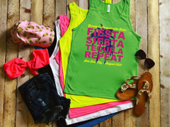 Bachelorette Party Shirts - Fiesta Siesta Tequila Repeat - Girls Weekend Shirts - Bachelorette Beach Shirts - Custom Bridal Party Shirts