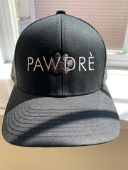 Pawdre Pet Lover's Structured Hat, Dog Dad Hat, Pawprint Hat