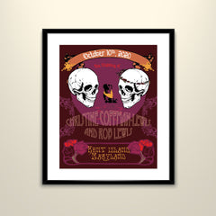 Grateful Dead Vintage 11x14 Paper Poster - Wedding Poster personalized with Names and date (frame not included)