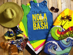 NOLA/New Orleans Bachelorette Bash Personalized Bachelorette Beach Tanks