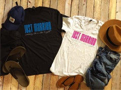 Just Married Introducing the New Mr and Mrs Shirts // Couple shirt set // Just Married Shirt Set - two shirt set