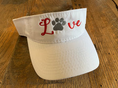 Pet Love Hat or Visor
