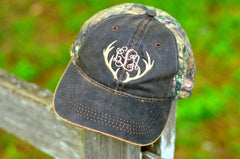Mossy Oak Antler Monogrammed Hat