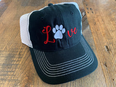 Pet Love Hat or Visor