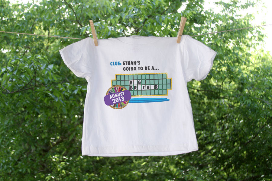 Game Show Inspired Personalized Going To Be A Big Brother Shirt