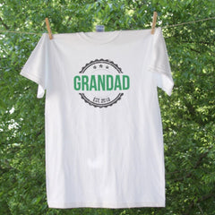 Grandpa or Father Distressed Personalized Tee - Fathers Day Shirt
