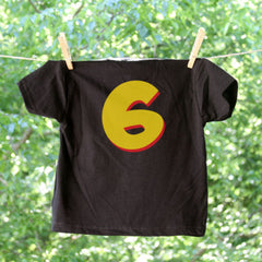 Superhero Birthday Shirt with Personalization -The Incredibles -2-sided - TW